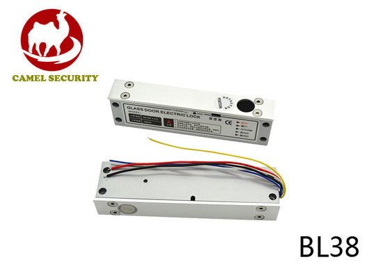 BL38 5 Wires Surface Mount Electric Bolt Crossion Resistance Electric Bolt Lock For Frameless Glass Door Time Delay